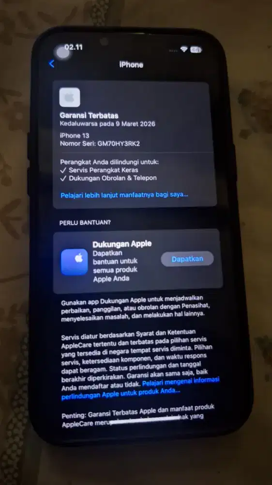 Apple iphone 13 midnight 128gb ibox