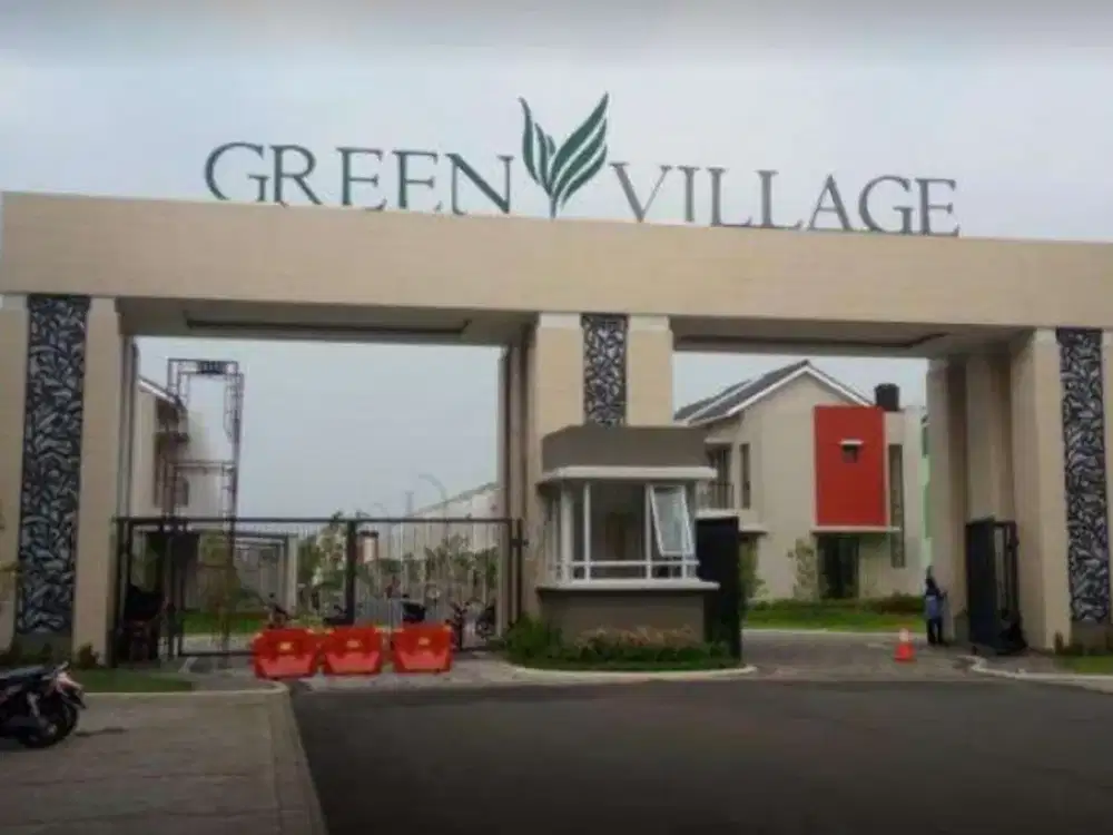 TERMURAH! Dijual 2 unit Rumah Cluster Green Village Boulevard - Tangerang, SIAP HUNI