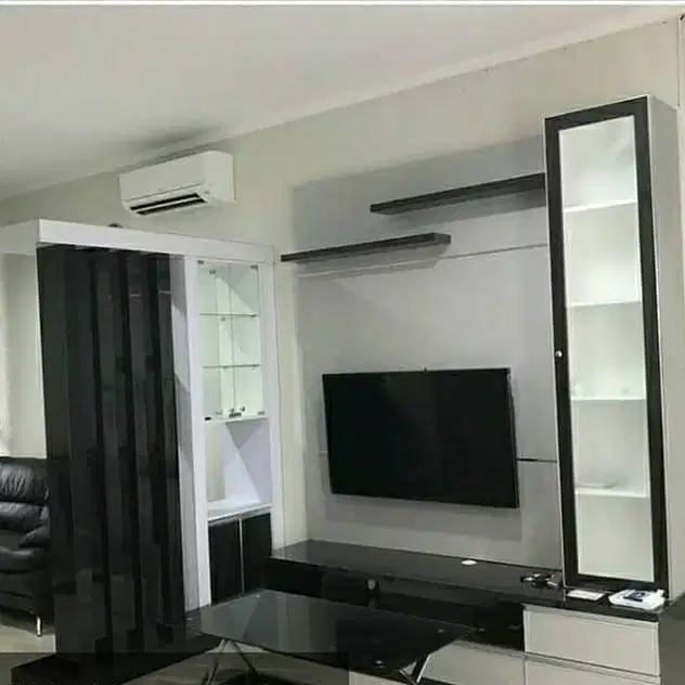 Custom Interior Kitchen Set, Backdrop TV, Lemari, Wardrobe, Kitchenset