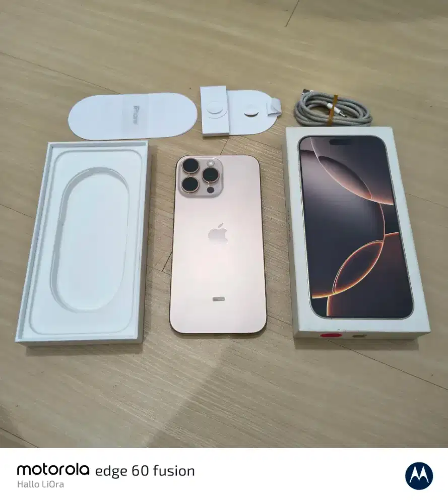 iPhone 16 Pro max 256 Gb Resmi iBox Bh 98% Likenew On April 2026