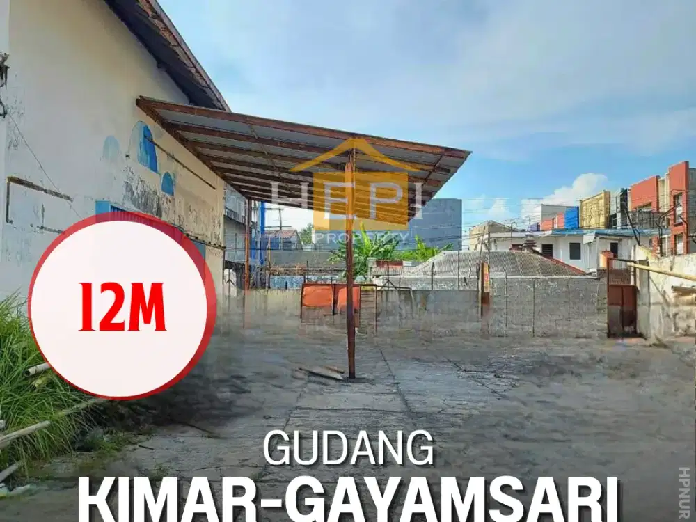 Dijual Gudang di Kimar Gayamsari Semarang