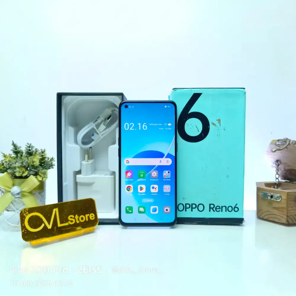 Jual HP Oppo Reno 6 RAM 8/128 GB Second Murah Terdekat