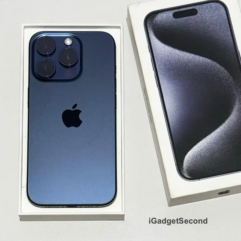 iPhone 15 Pro 256GB iBox, Blue Titanium