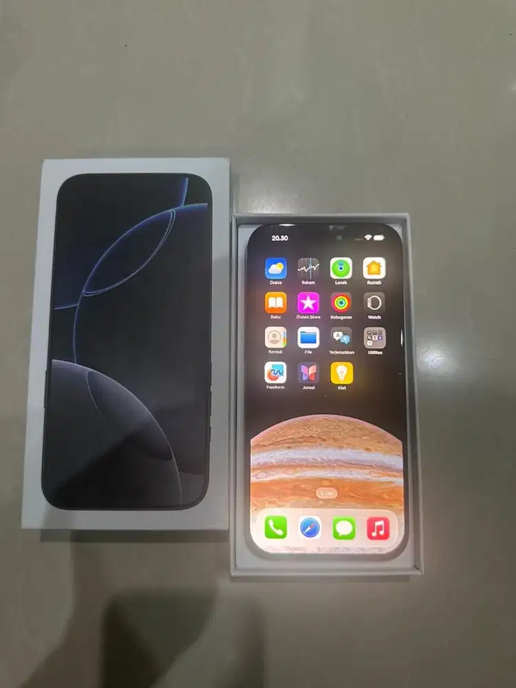 di jual iphone 16 promax black 256gb ibox