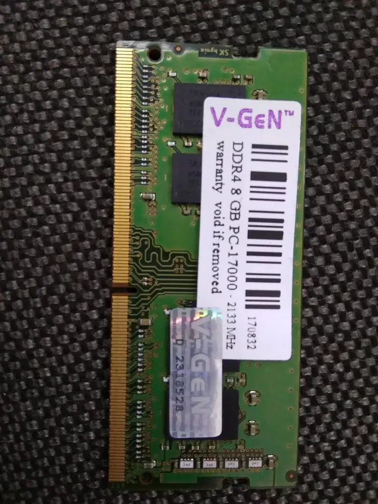 RAM DDR4 SODIM 8GB v-gen 2133Mhz