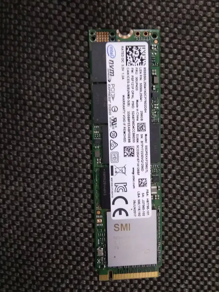 SSD NVMe 256GB copotan laptop