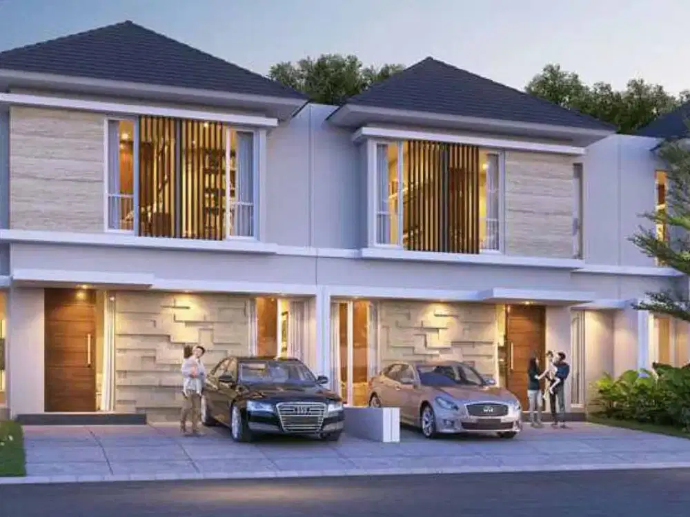 Citra harmoni baru renovasi dan cat Cluster Greenvile 1,5 lantai