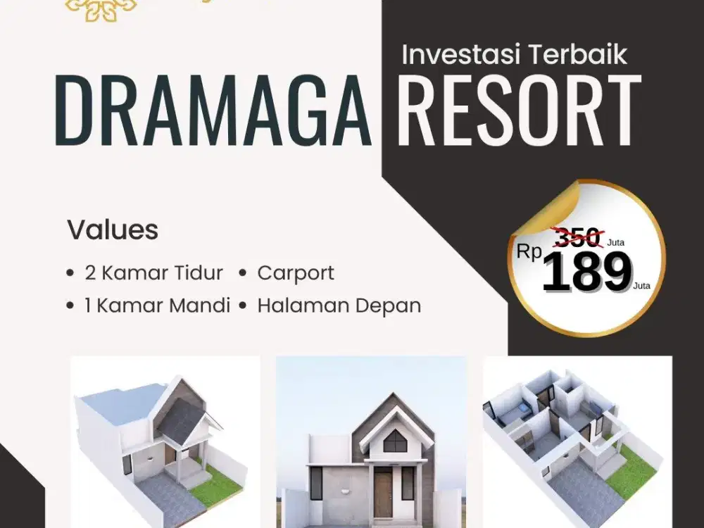 Rumah Murah Bogor Dekat Wisata Gunung Bunder Ciampea