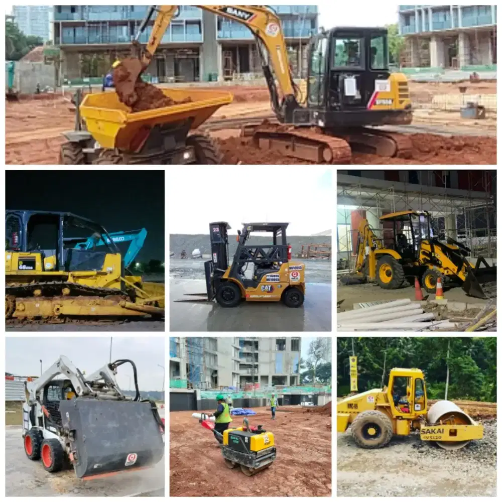 Sewa Alat Berat Exca Loader Vibro