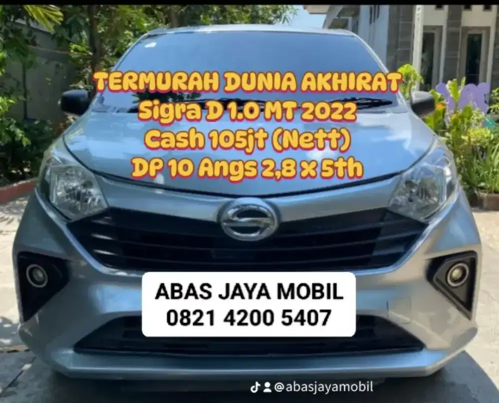 Daihatsu Sigra 2022 Bensin