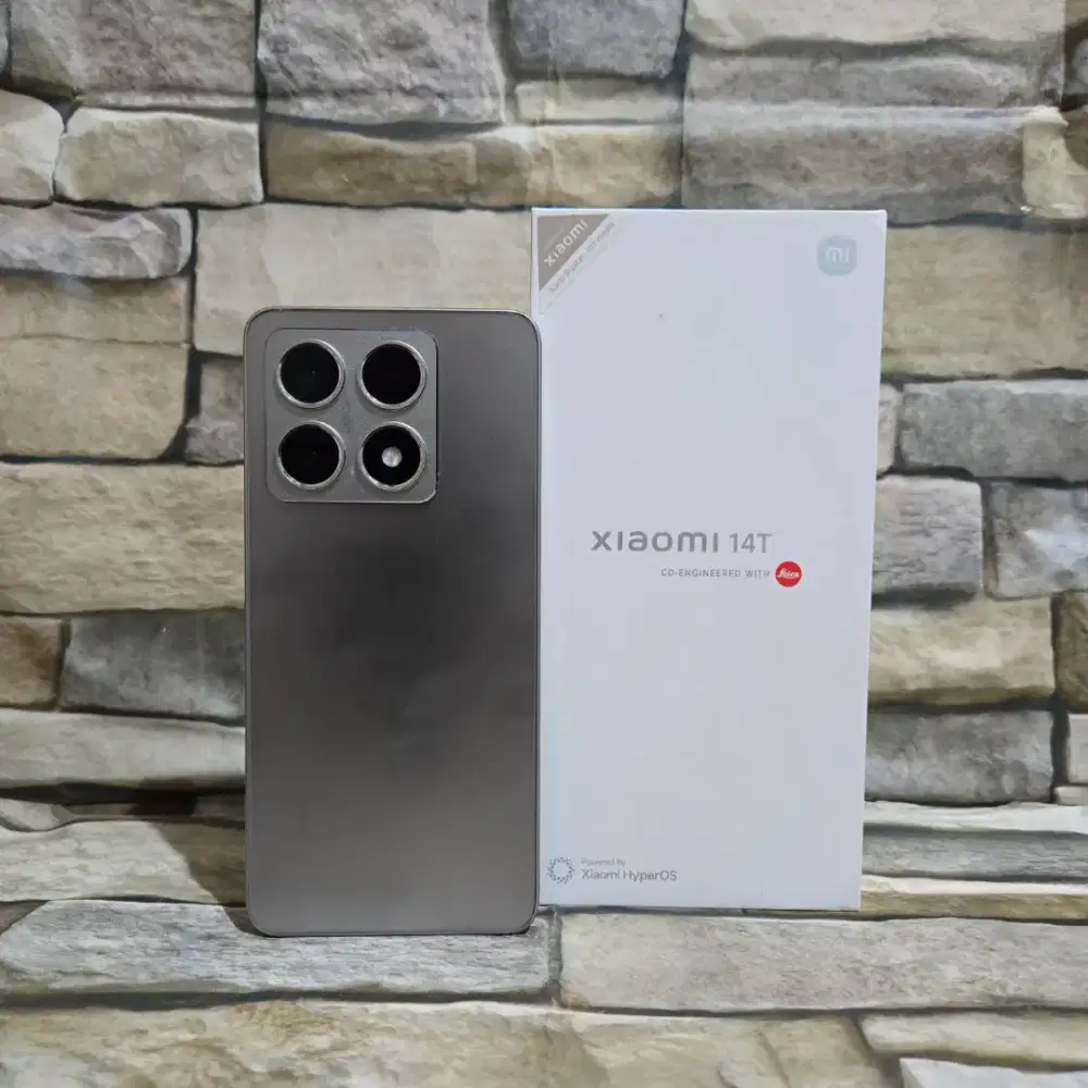 Xiaomi 14T 5G 12/512 Gray Fulset segel mulus 95%