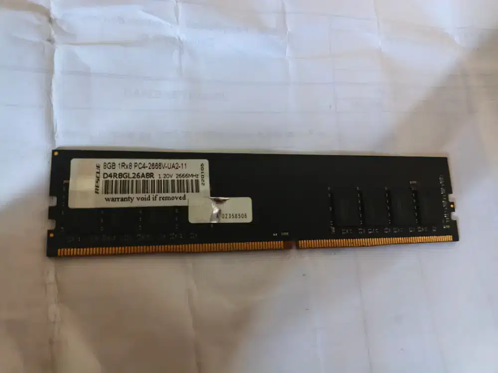 Ram Vgen Rescue 8gb DDR4 2666
