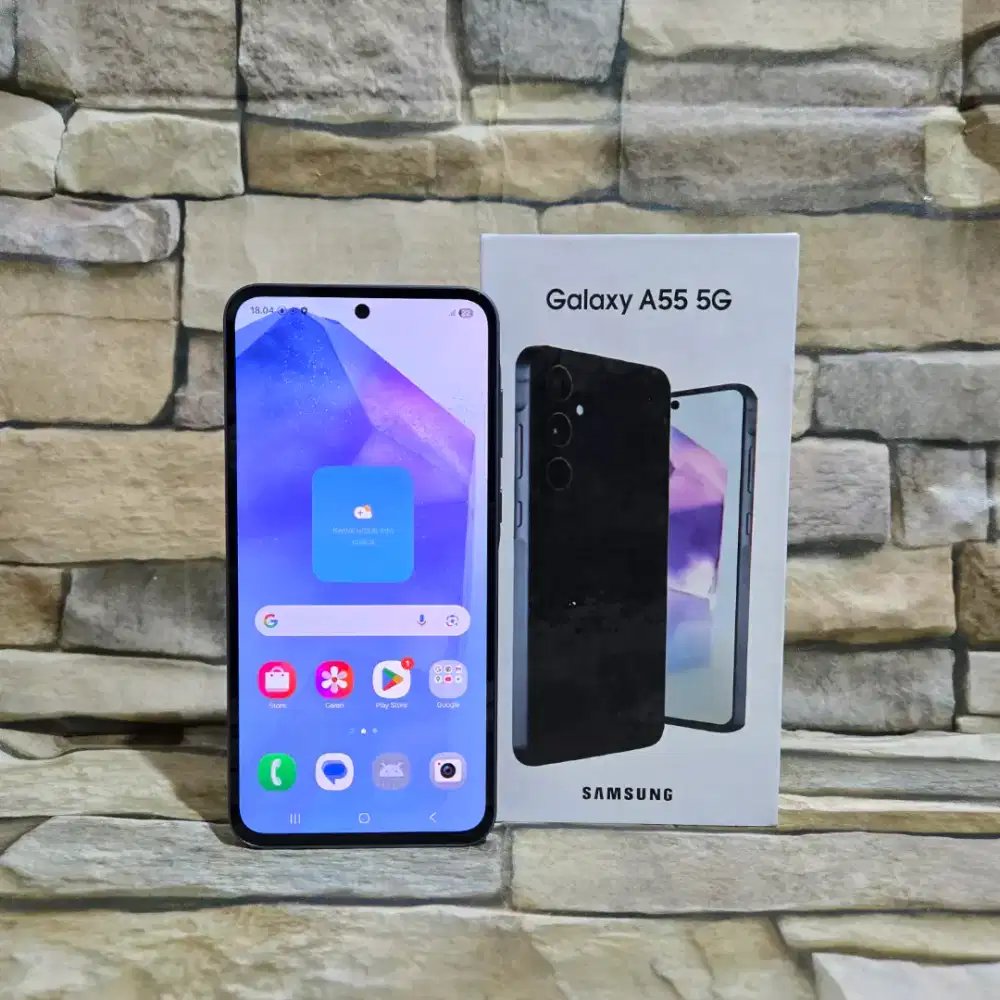 Samsung Galaxy A55 5G 8/256 Navi Fulset segel mulus 98%