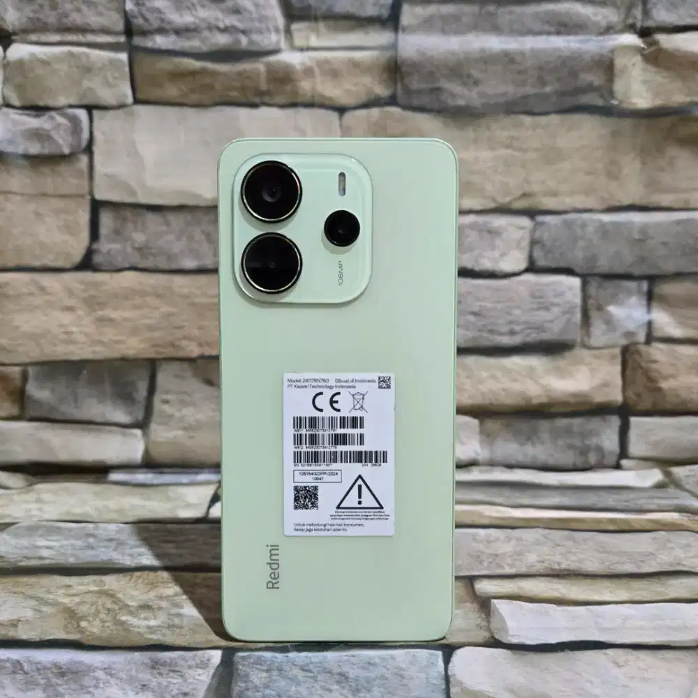 Xiaomi Redmi Note 14 4G 8/256 kelengkapan hp aja/batangan segel mulus