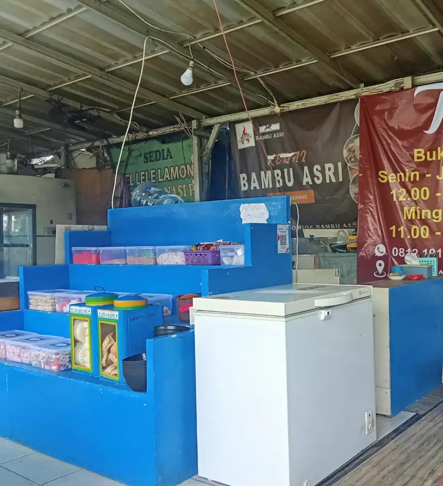 Jual rak seblak dan frezeer