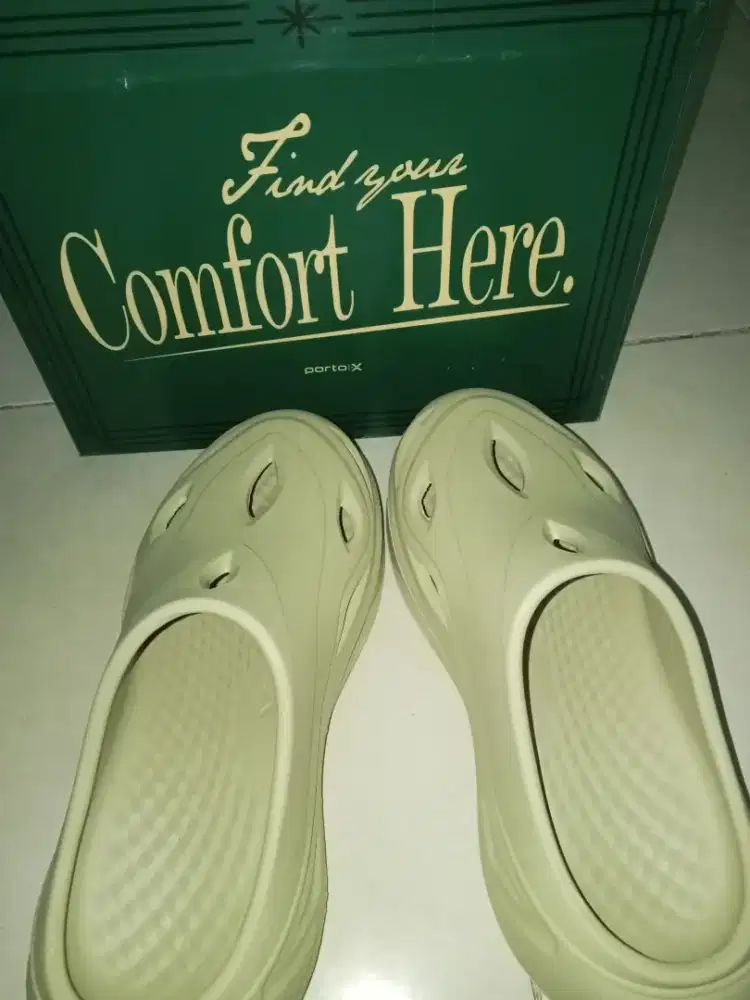 Porto X Sandals - Jean Clogs Sandal Sport Recovery Resting Olahraga.