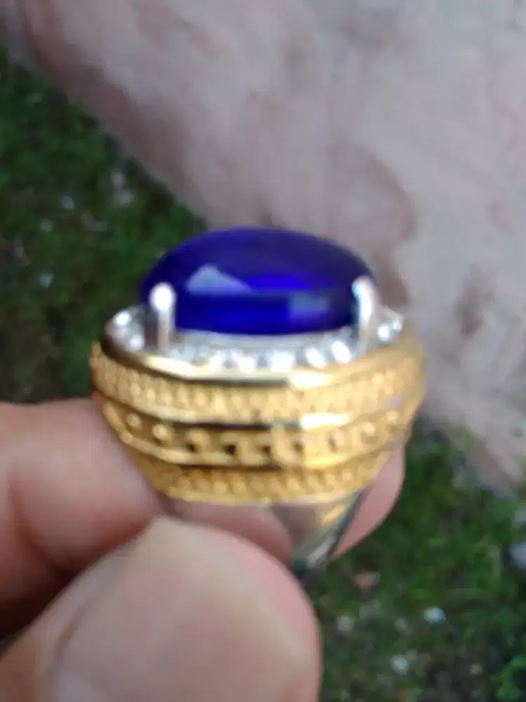 Jual Cincin blue sapphire