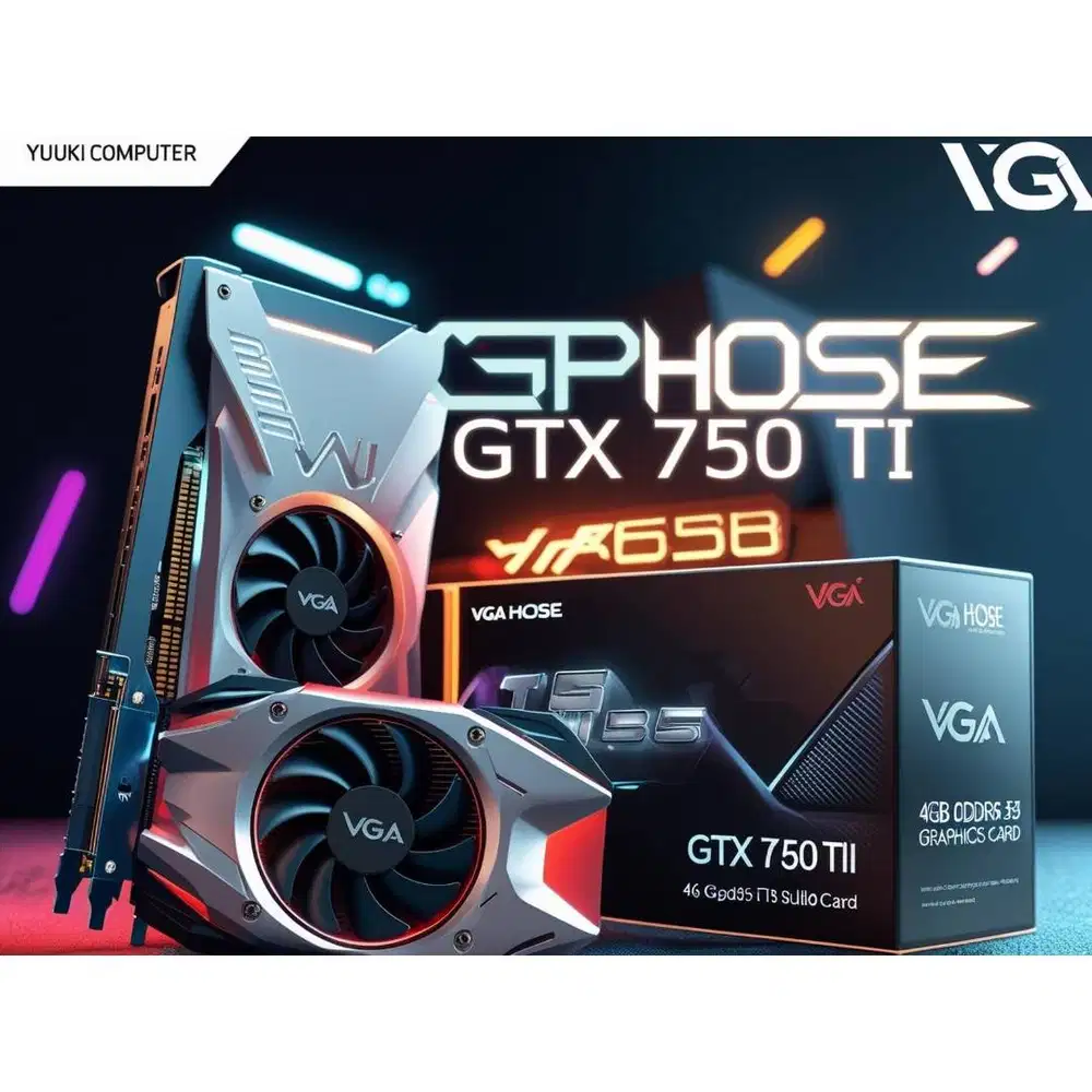 Vga Hose GTX 750 TI 4GB GDDR5 128 Bit Cards dengan 640 Shaders & 1020M