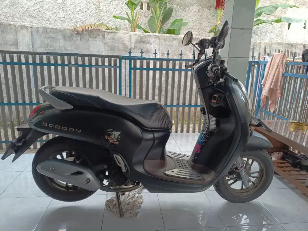 Honda Scoopy Prestige Black 2024