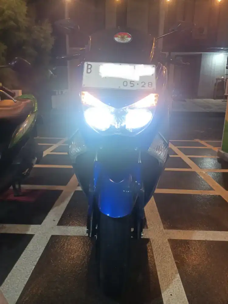 Yamaha NMax 2018 Biru Mulus Terawat KM Rendah Pajak Panjang