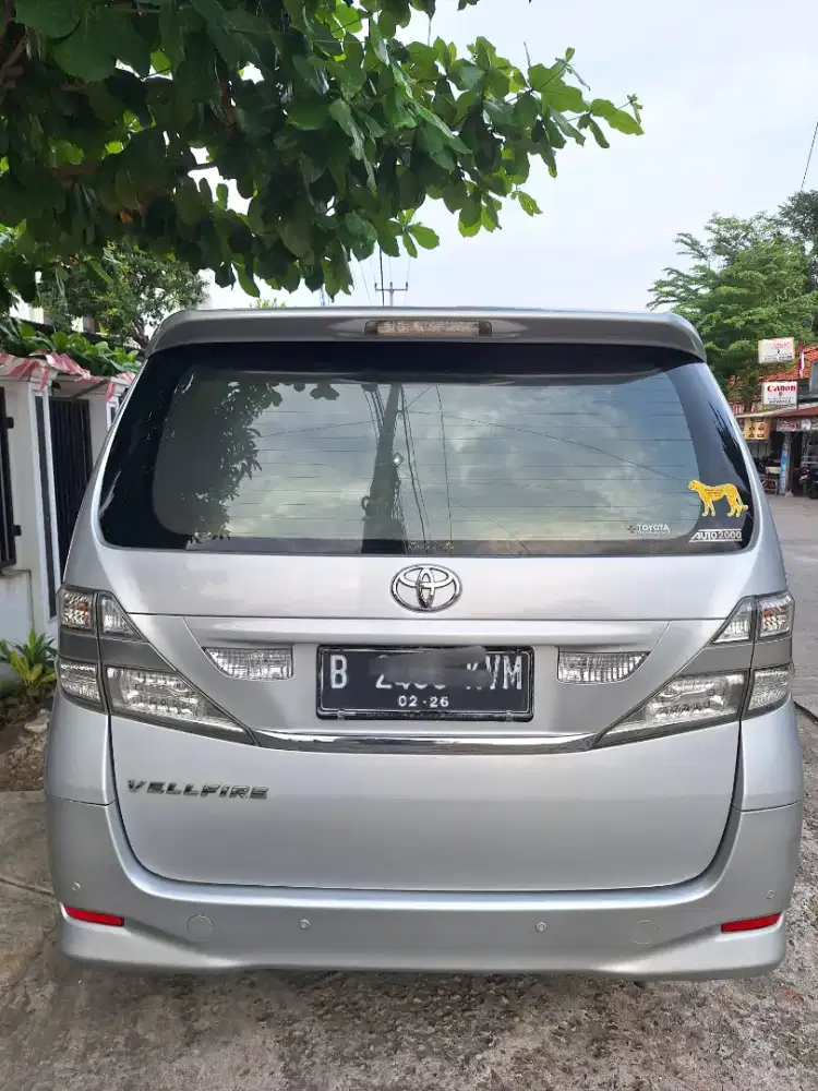 Cash TERMURAH Sunroof Vellfire Alphard