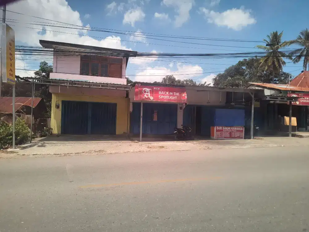 Dijual Ruko dan Toko (1 paket) .di jalan Suharto. KOTA KUPANG. NTT