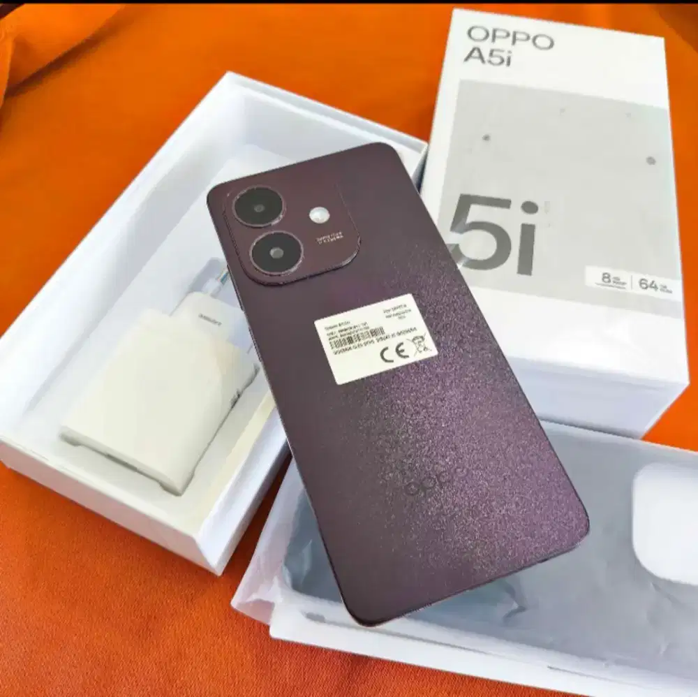 Oppo a5i ram 4+4/128 pemakaian 1bulanan kW rumah aj