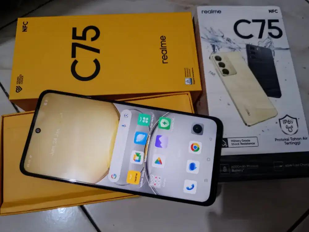 Realme c75 ram 8 /128