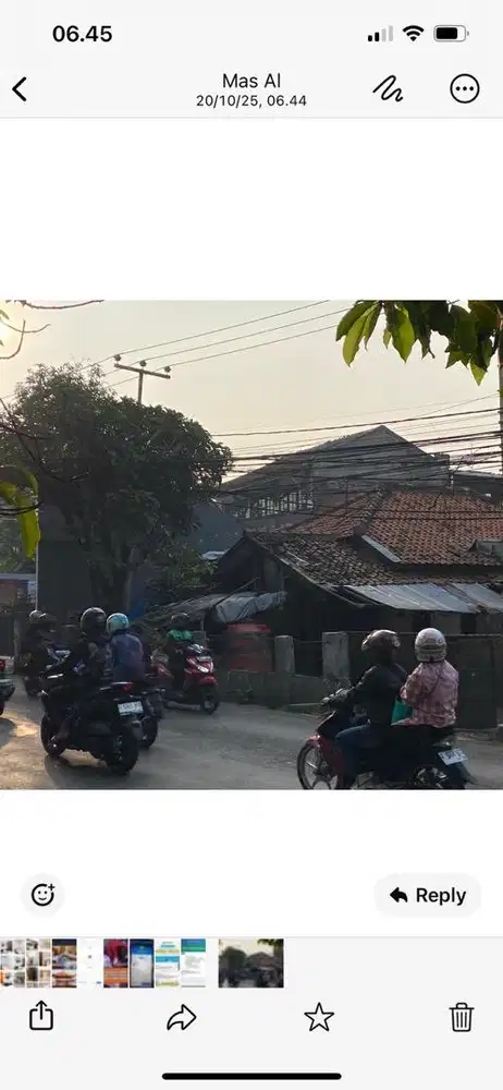 Di sewakan rumah pinggir jalan besar