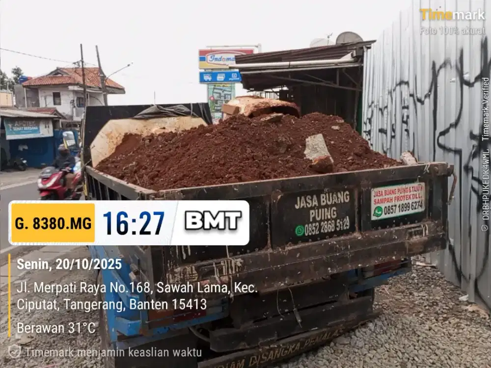 Jasa pengurugan tanah dan buang puing