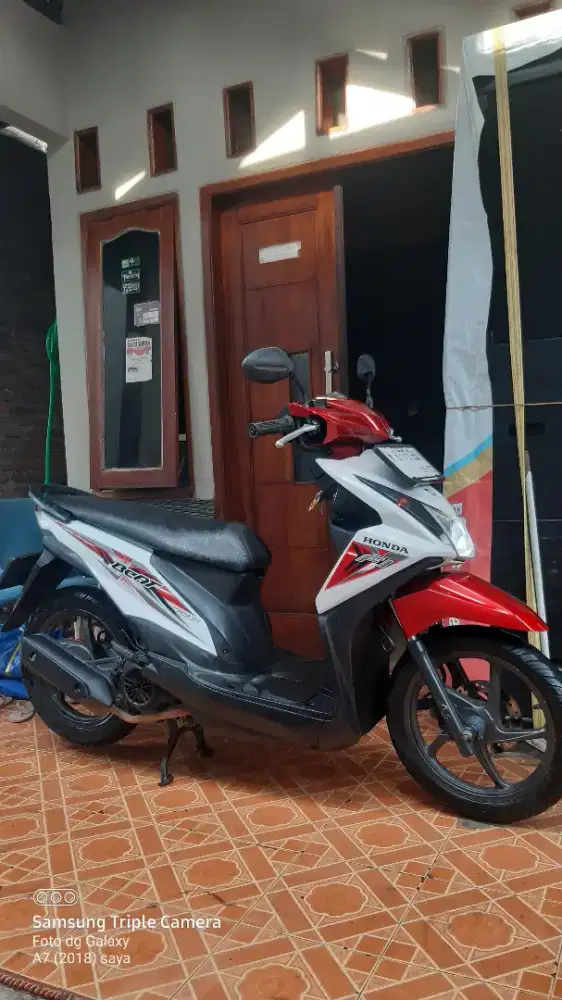 BEAT ESP 2015 DOBEL ALUS LENGKAP PLAT BARU