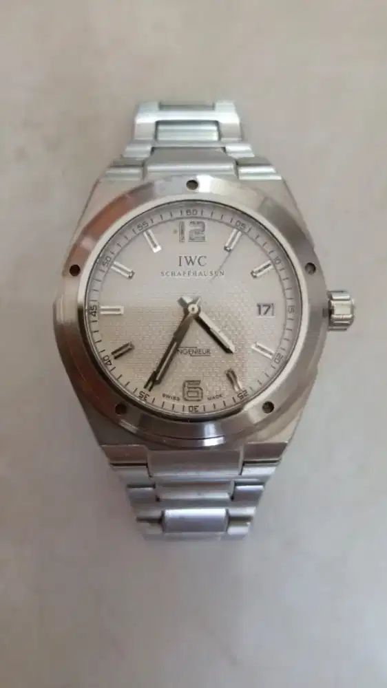 Jam tangan pria IWC Watch Silver Automatic