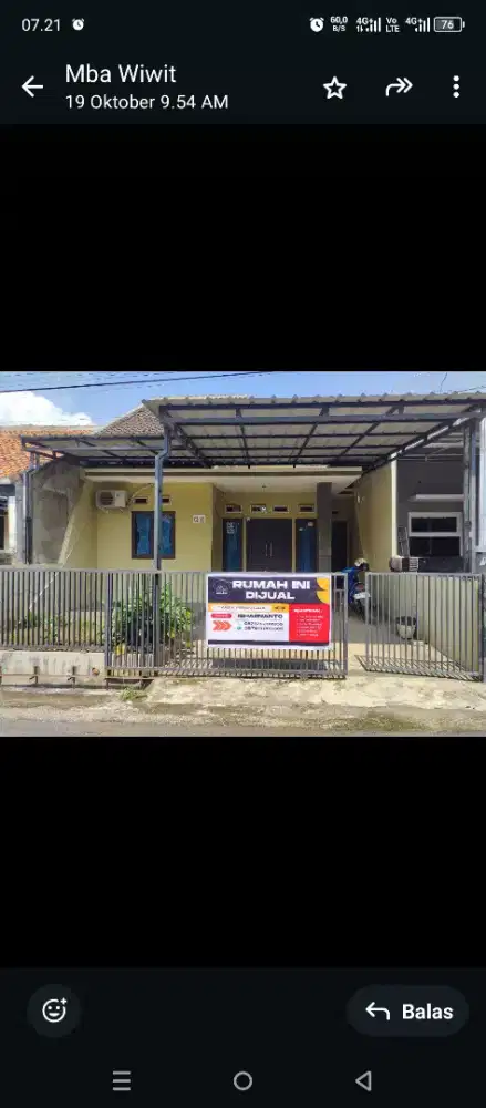 Dijual Cepat Rumah Ditengah Kota Bandar Lampung