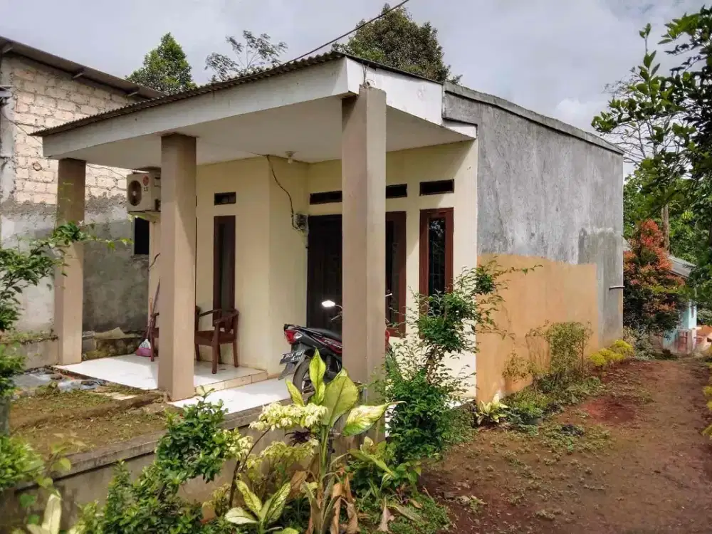 RUMAH MINIMALIS MURAH DI PENGASINAN GUNUNG SINDUR LOKASI SANGAT STRATEGIS DEKET KE TANGSEL