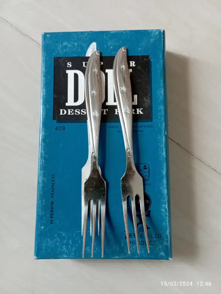 Garpu KUE.. Stainless Super Doll