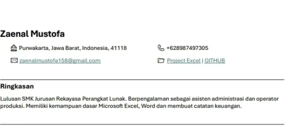 Sedang mencari Pekerjaan