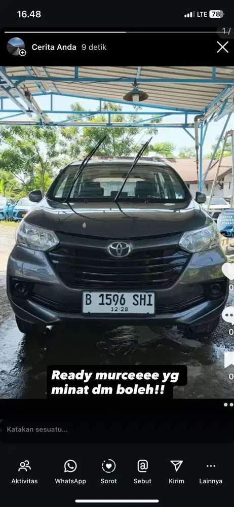 Toyota Avanza 2018 Bensin