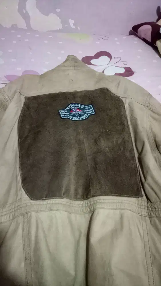 Jaket kulit domba besar