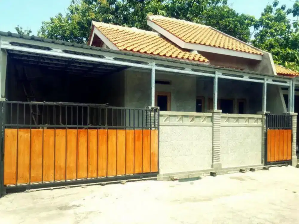 rumah murah siap huni bangunan modern dekat luwes gentan lokasi gatak