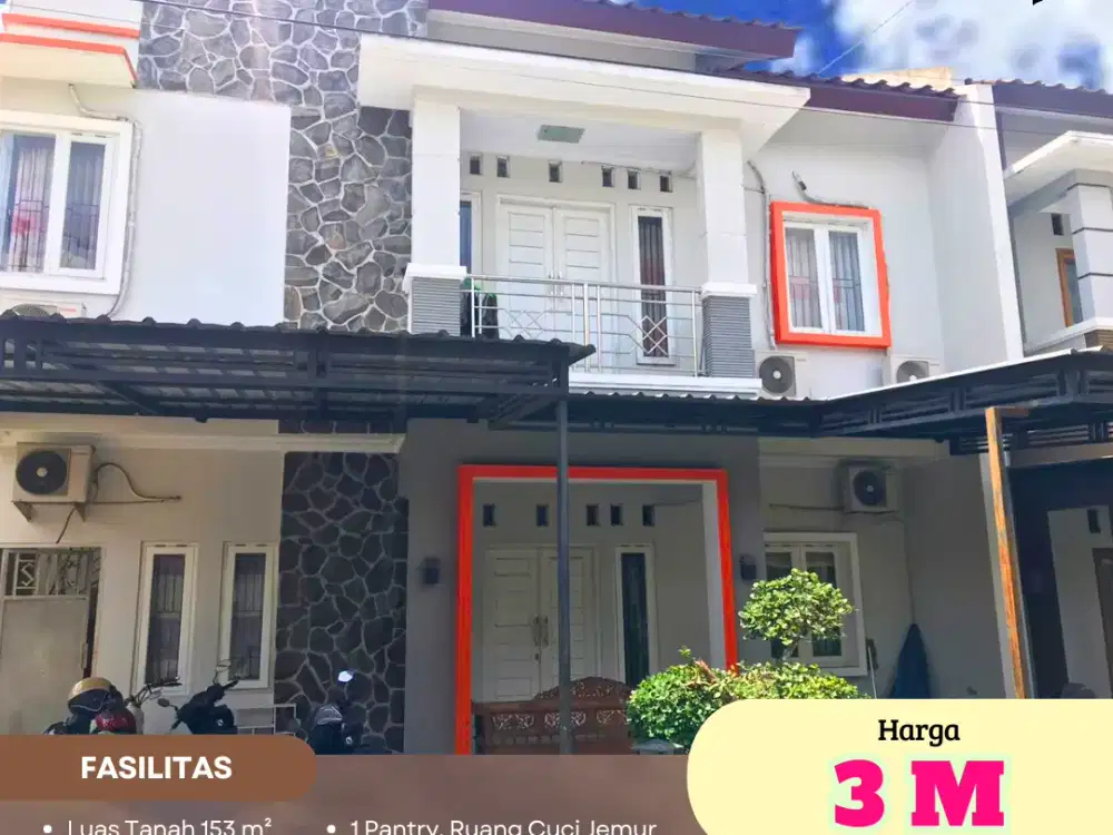 Jual Cepat Rumah dan Kos Area Kampus UII Jogja, 3 Miliyar nego