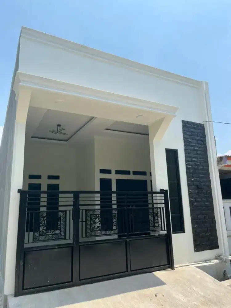 Rumah Sepesial akhir tahun taman belakang