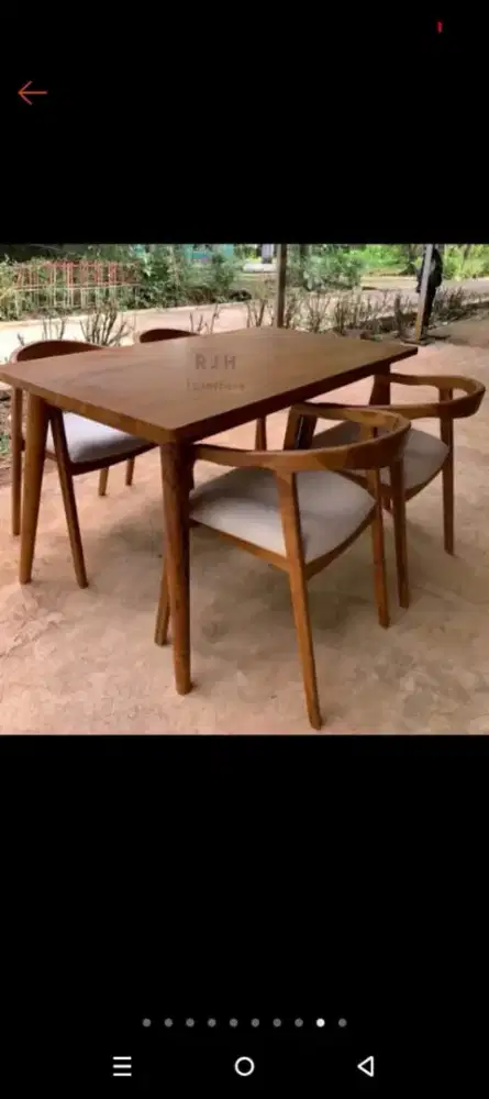 Dijual meja makan JATI
