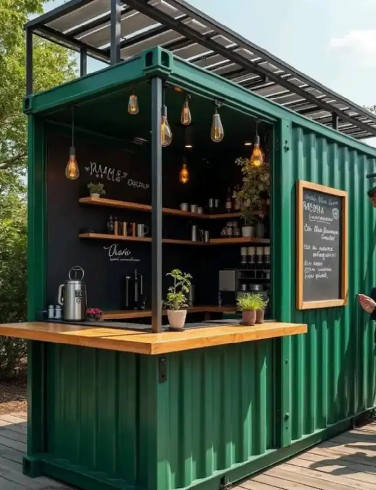 Jasa pembuatan cafe Container