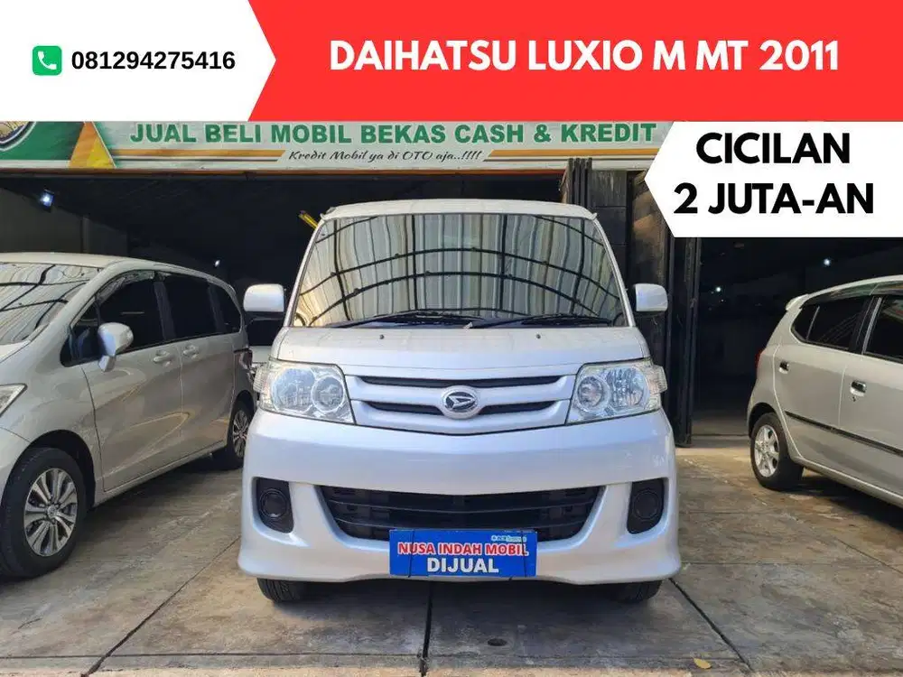 CICILAN 2 JUTA-AN Daihatsu Luxio M MANUAL 2011