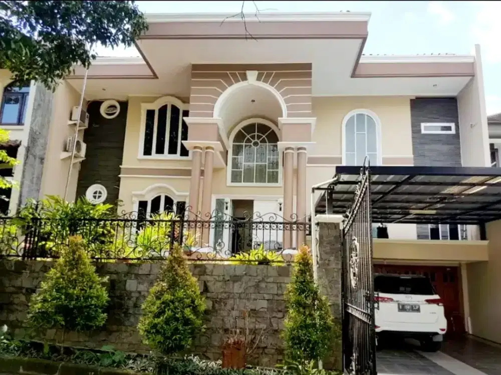 rumah mewah di rempoa bintaro jakarta selatan akses jalan lebar lokasi strategis dekat tol veteran  ( SK)
