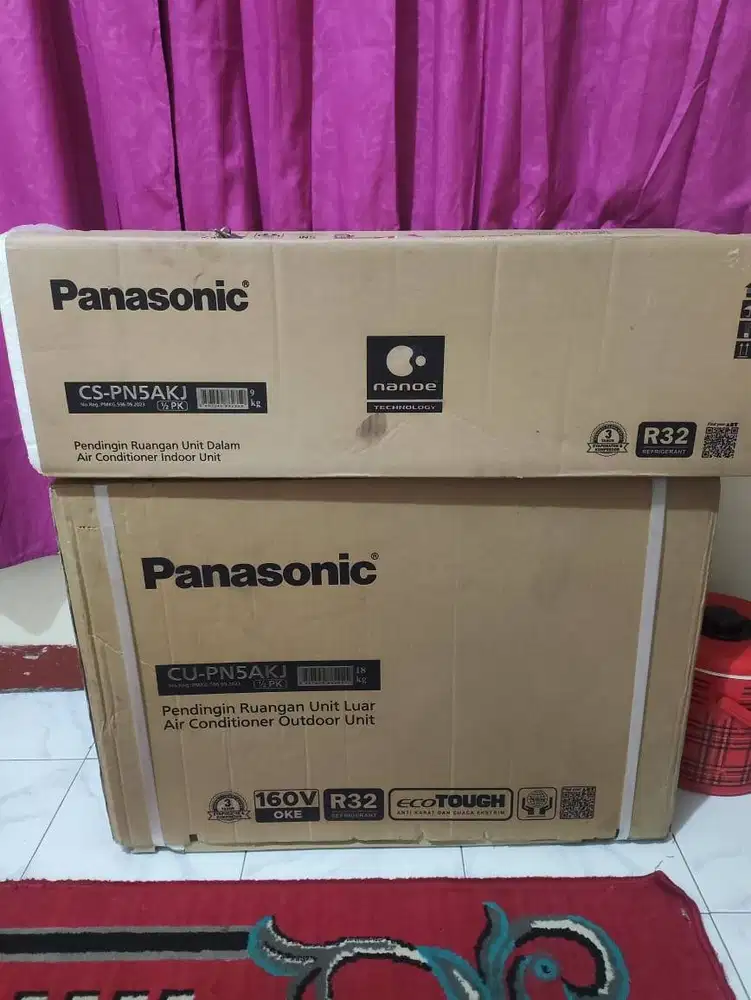 AC Panasonic CU-PN5AKJ (KONDISI BARU)