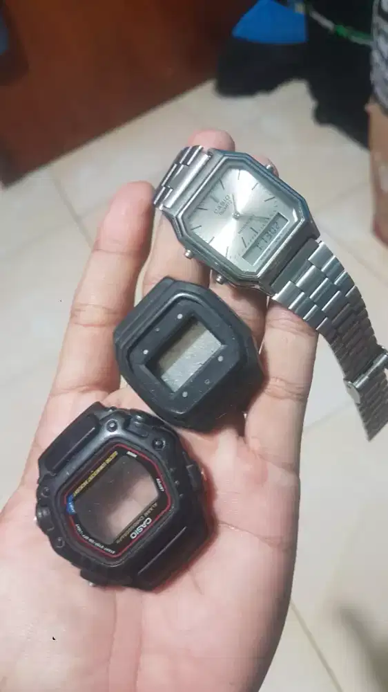 jam casio rantai plus bonus cas