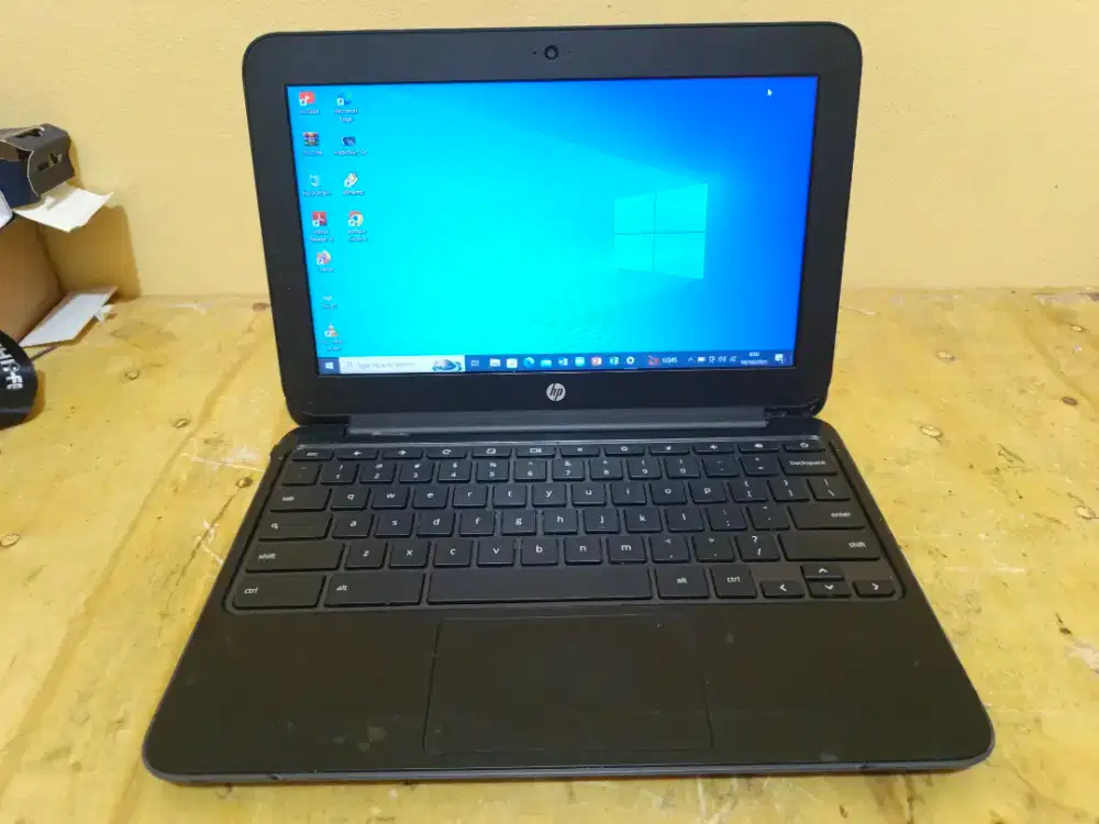 Laptop Hp Chromebook Versi Windows Intel Celeron N2840 Ram 4Gb/128Gb