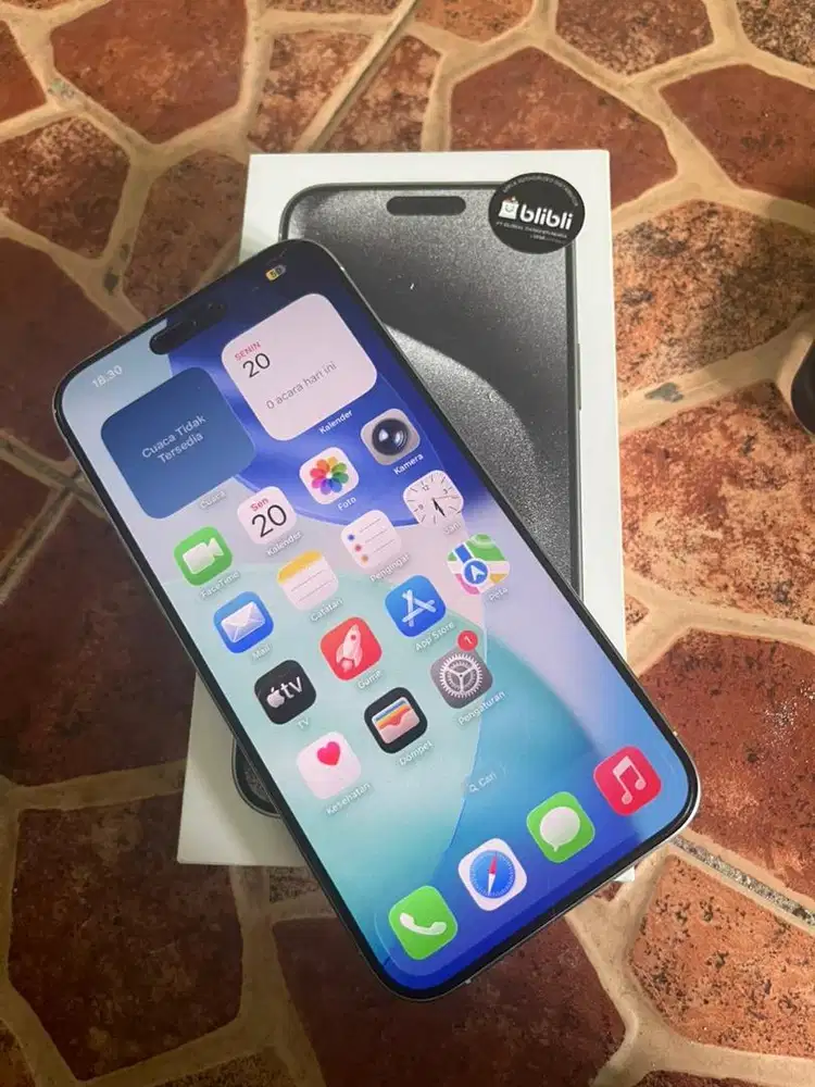 Iphone 15 promax 256 ex resmi LIKE NEW no minus