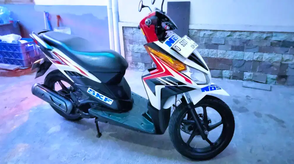 Edisi koleksian , motor second serasa baru